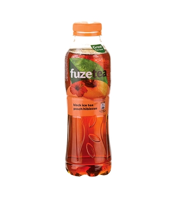 Attēls no Tējas dzēriens FUZE TEA ar Persiku un Hibiska garšu, negāzēts, PET, 0.5l