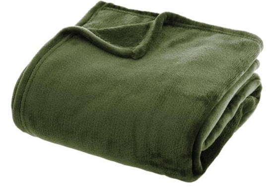 Picture of THROW 156047K 130X180CM KHAKI
