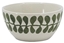 Picture of TINA Bowl vegetable Skåle set/ 4 stk  10cm Ø -  Stengods - Vit/ Grön