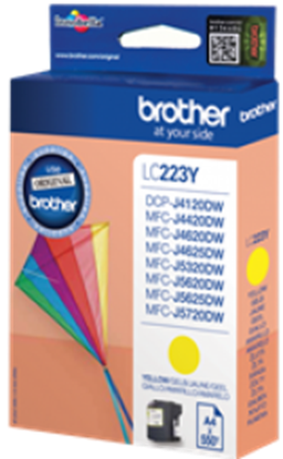 Изображение Tintes kārtridžs Brother LC223Y Yellow