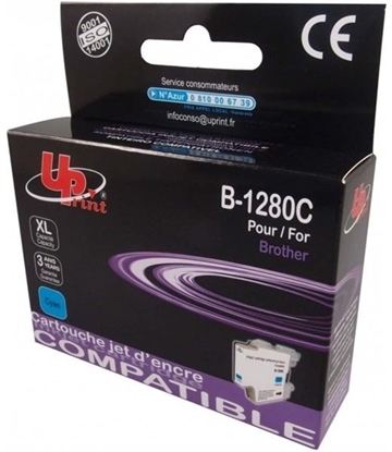 Attēls no Tintes kārtridžs UPrint Brother LC1280XLC Cyan