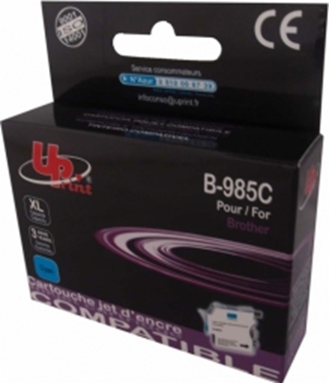 Picture of Tintes kārtridžs UPrint Brother LC985CY Cyan