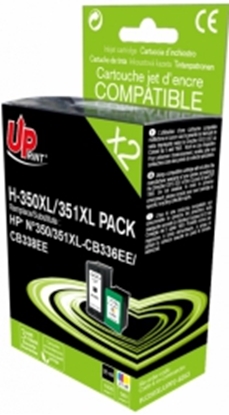 Attēls no Tintes kārtridžs UPrint HP 350/351XL Multipaka