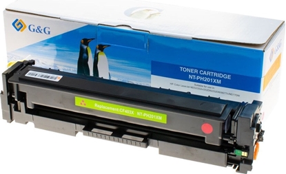 Picture of Toner G&G G&G kompatybilny toner z HP CF403X, NT-PH201XM, HP 201X, magenta, 2300s