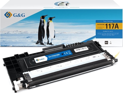 Picture of Toner G&G G&G kompatybilny toner z HP W2070A, NT-PH2070BK, HP 117A, black, 1000s