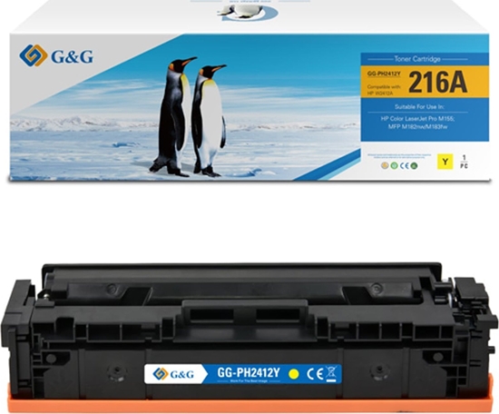 Picture of Toner G&G G&G kompatybilny toner z HP W2412A, NT-PH2412Y, HP 216A, yellow, 850s