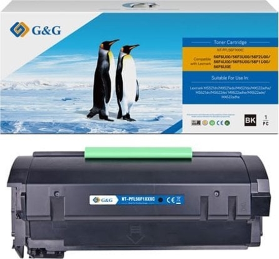 Picture of Toner G&G G&G kompatybilny toner z Lexmark 56F2U00, NT-PFL56F1XXX, black, 25000s, ultra high capacity, return