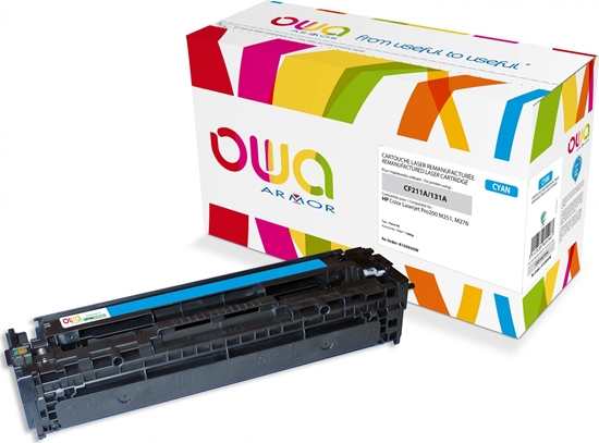 Изображение Toner OWA Armor OWA Armor toner pro CANON LBP 7100, 7110, MF8230, 8280, 1800 Stran, CRG731C, modrá/cyan (CRG-731C)