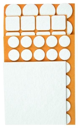 Изображение Top Tools Podkadki filcowe róne biae 106szt. - 98Z147