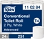 Picture of Tork Toiletpapir Tork® Advanced T4, 110284, 2-lags, pakke a 24 stk.