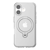 Picture of Torras Torras Ostand Spin Case for iPhone 16 Plus (Transparent)
