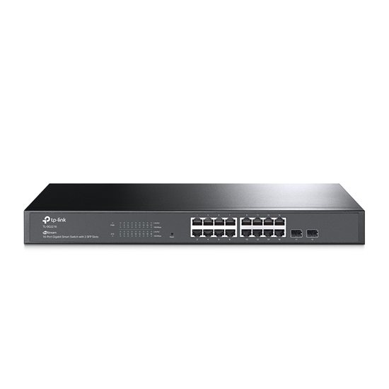 Изображение TP-LINK JetStream 16-Port Gigabit Smart Switch with 2 SFP Slots
