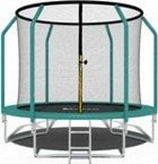 Picture of Trampolina ogrodowa dla dzieci 312cm z siatk zewntrzn i drabink