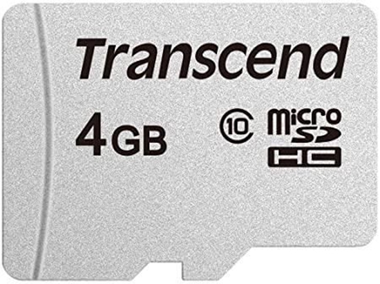 Изображение Transcend microSDHC 300S     4GB Class 10