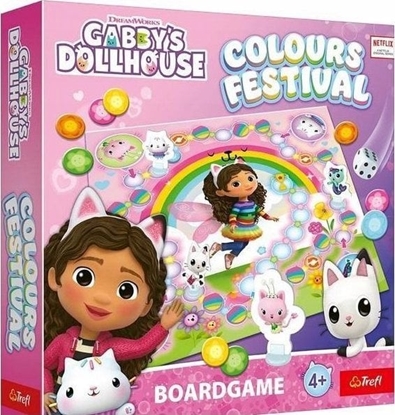 Attēls no Trefl Gra Colours Festival Koci Domek Gabi (Gabbys Dollhouse)