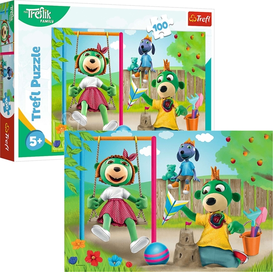 Picture of Trefl Puzzle 100el Zabawne Trefliki 16422 Trefl p12
