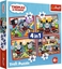 Attēls no Trefl PUZZLE 4w1 Odjazdowy Tomek /Thomas_Friends 34619