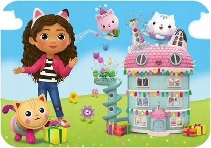 Picture of Trefl Puzzle drewniane Wesoa Gabby i przyjaciele 24 elementy (20268)