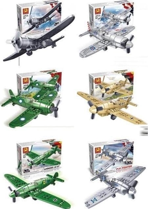 Attēls no Trifox Klocki samoloty 20el MIX