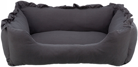 Picture of Trixie Amelie bed, square, 100 × 70 cm, dark grey