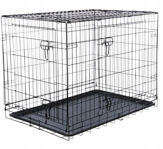 Picture of Trixie Home kennel, M: 78 × 62 × 55 cm, black