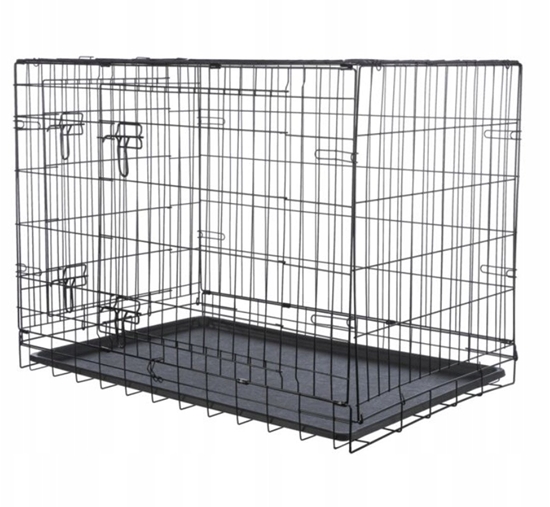 Picture of Trixie Home kennel, ML: 93 × 69 × 62 cm, black