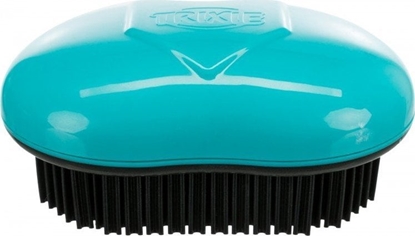 Attēls no Trixie Szczotka do mebli i ubra, czarna/turkus, TPR, 7x10cm