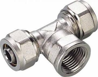 Attēls no TRÓJNIK PEX-AL-PEX CHROM 3/4*20*20 DZIEWCZYNKA