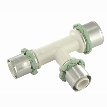 Picture of Trójnik redukcyjny zaprasowywany MultiSkin PPSU 32x26x32