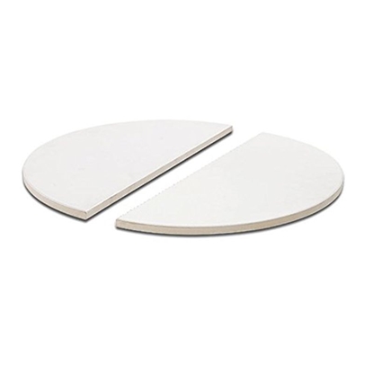 Picture of TunaBone | Half moon pizza stone, 190 mm for Kamado 23/24inch