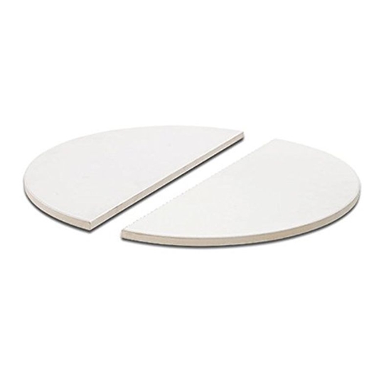 Picture of TunaBone | Half moon pizza stone, 190 mm for Kamado 23/24inch
