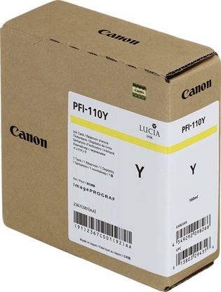 Picture of Tusz Canon Tusz PFI-110Y (yellow)
