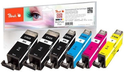 Изображение Tusz Peach Patrone Peach Canon Pixma iP4850 MultiPackPlus Retail Comp. - PI100-249