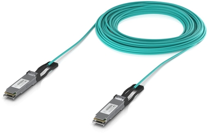 Attēls no Ubiquiti UACC-AOC-QSFP28-30M kabel InfiniBand / wiatowodowy Kolor Aqua