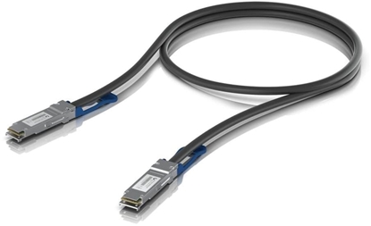 Attēls no Ubiquiti UACC-DAC-QSFP28-0.5M-10 kabel InfiniBand / wiatowodowy 0,5 m Czarny