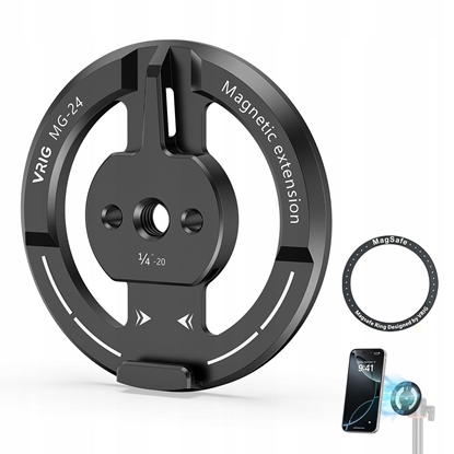 Picture of Uchwyt Mocowanie Magnetyczne Pytka Na Magnes Na Telefon Iphone Magsafe / Mg-24