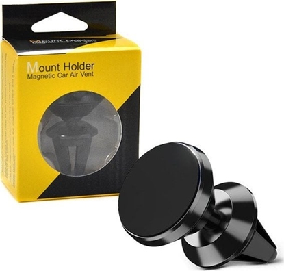 Attēls no ECOBOX Uniwersalny uchwyt samochodowy magnetyczny BLACK METAL siatka