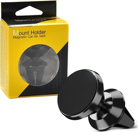 Изображение ECOBOX Uniwersalny uchwyt samochodowy magnetyczny BLACK METAL siatka