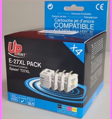 Изображение UPrint Epson E-27XL Pack BK (25ml) + C/M/Y (13ml) 3584770723620