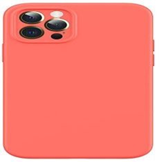 Picture of USAMS Apple iPhone 12 Magnetic Liquid Silicone Case Orange