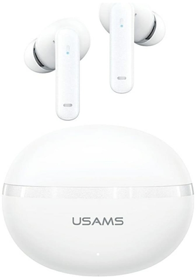 Picture of USAMS Echo E02 TWS Bluetooth Headphones ANC+ENC wireless white