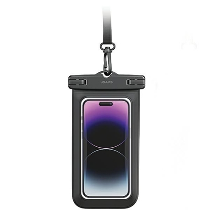 Attēls no USAMS Ūdensizturīgs 6,7" IP68 melns | melns FSD120