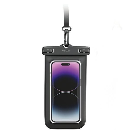 Изображение USAMS Ūdensizturīgs 6,7" IP68 melns | melns FSD120
