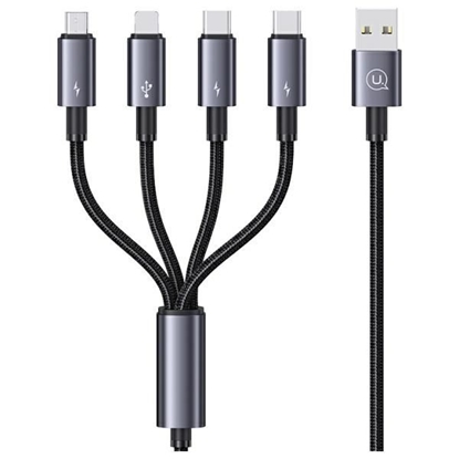 Picture of USAMS Kabel 4w1 2xUSB-C|Lightning|MicroU SB 15W 1,