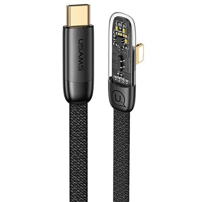 Picture of USAMS Kabel kątowy USB-C na Lightning PD 20W Fast 