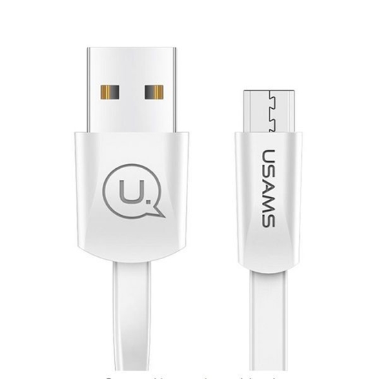 Изображение Kabel USB Usams USB-A - microUSB 1.2 m Biay (SJ201MIC02)