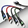Picture of USAMS Kabel pleciony U26 4w1 1.2m 2A Fast Charge (