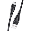 Picture of USAMS Kabel pleciony U41 USB-C 1m 2A czarny|black 