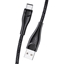 Picture of USAMS Kabel pleciony U41 USB-C 1m 2A czarny|black 