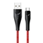 Изображение USAMS Kabel pleciony U41 USB-C 2m 2A czerwony|red 